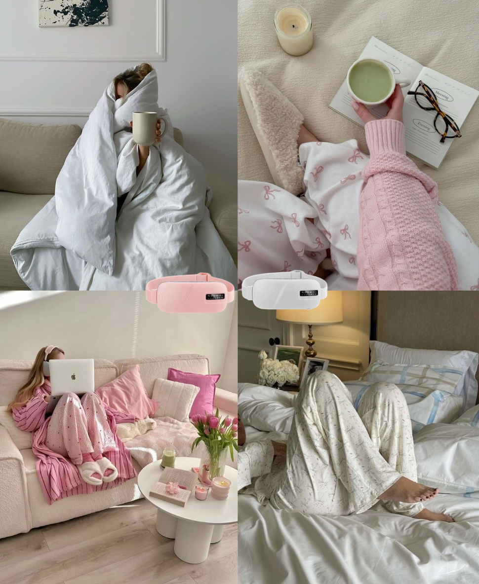 Ceinture chauffante menstruelle